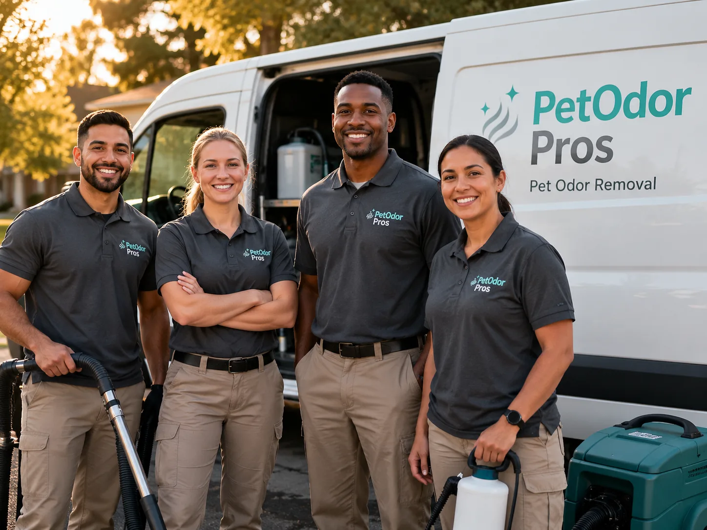 Pet Odor Removal team serving Garland, PA